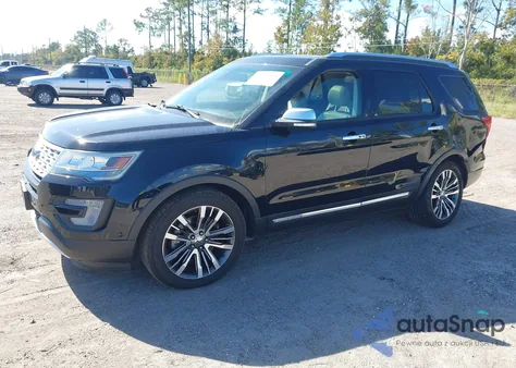 2016 Ford Explorer Platinum из США, поврежденный, VIN 1FM5K8HT5GGC20017